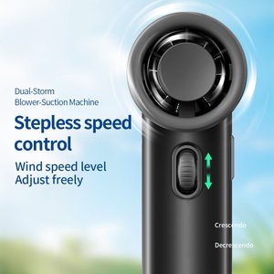Ventilateur électrique turbo rechargeable 4 en 1, 52 m/s, <span class=keywords><strong>souffleur</strong></span> d'air portatif avec vitesse réglable, OEM ODM disponible avec aspirateur - Product Image 2