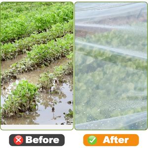 Film plastique pour serre 10 x 26 pieds, 6 mil, résistant aux UV, en polyéthylène, pour la protection contre le gel du jardin - Product Image 4