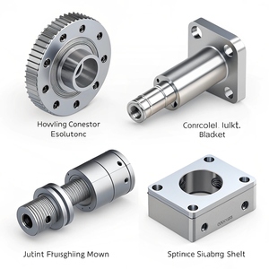 บริการงานกลึง CNC ชิ้นส่วนทองเหลืองกลึง CNC สำหรับชิ้นส่วนส่งกำลังเครื่องจักร ผลิตตามแบบ OEM - Product Image 4