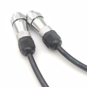 헤비 듀티 트레일러 와이어 하네스 케이블 코일 코드 키트 캐러밴 후방 카메라 3M + 0.5m * 2 용 IP67 4 핀 딘 소켓 커넥터 - Product Image 6