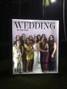 2025 grosir kotak Stan foto khusus majalah kotak <span class=keywords><strong>Vogue</strong></span> Selfie berputar otomatis nirkabel Stan foto - Product Image 4