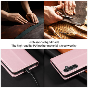 เคสโทรศัพท์แบบกระเป๋าสตางค์สำหรับ <span class=keywords><strong>Xiaomi</strong></span> Redmi Note 14 Pro Redmi 15C <span class=keywords><strong>Xiaomi</strong></span> 17  วัสดุหนัง PU พร้อมขาตั้ง ช่องใส่บัตร  ปลอดภัยต่อสิ่งแวดล้อม - Product Image 5