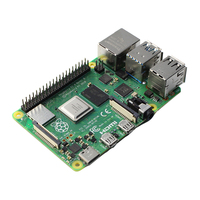 Kit de démarrage Raspberry Pi 4B d'origine, Broadcom BCM2711, LPDDR4-2400SDRAM, processeur quadricœur 64 bits, 2 Go, 4 Go ou 8 Go