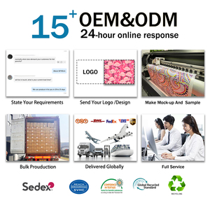 Bền vững màu đỏ và trắng sọc bãi biển Khăn thiết lập với logo lớn - Product Image 6