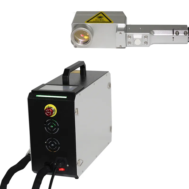 P-laser penghilang karat, alat pembersih karat 100w pendingin udara laser genggam mesin pembersih untuk pembersih logam