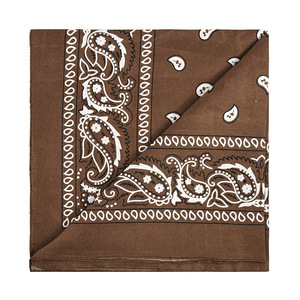 وشاح رأس فاخر من القطن 100٪ بملمس ناعم، وشاح مربع من الساتان للرقبة بتصميم البندانا مع طباعة مخصصة للنساء والفتيات - Product Image 5