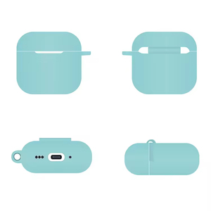 Funda Protectora de Silicona de Alta Calidad, Color Sólido, para Auriculares, Silicona Líquida Suave, Anti-Caídas - Product Image 4