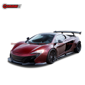 สปอยเลอร์หลังคาร์บอนไฟเบอร์แห้งคุณภาพดี รุ่น LB สำหรับ Mclaren 650s ชุดสปอยเลอร์ปีกหลัง อุปกรณ์ตกแต่งรถยนต์ - Product Image 4