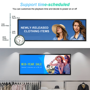 Asianda, barra estirada con Control remoto <span class=keywords><strong>de</strong></span> 37,6 pulgadas, pantalla Lcd Android, barra <span class=keywords><strong>de</strong></span> visualización, pantalla <span class=keywords><strong>de</strong></span> barra - Product Image 2