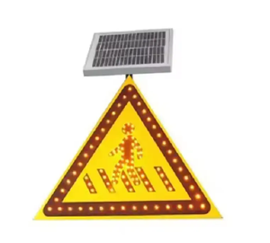 Señal de Tráfico Direccional <span class=keywords><strong>LED</strong></span> con Energía <span class=keywords><strong>Solar</strong></span>, Señales de Aluminio para Carreteras, Señales de Tráfico <span class=keywords><strong>LED</strong></span> - Product Image 2