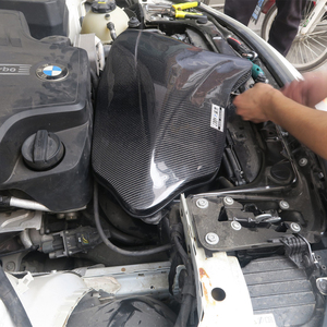 EDDY Yeni Yüksek Performanslı Karbon Fiber Kutu Hava Giriş Sistemi Soğuk Hava Giriş Kiti BMW 320i 328i 2.0T (N20) için - Product Image 4