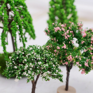 Mini mô phỏng cảnh quan nhựa xây dựng mô hình cây ob11 microlandscape cảnh vật liệu sản xuất Nhà búp bê phụ kiện thủ công - Product Image 4