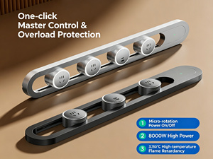<span class=keywords><strong>AOTA</strong></span> - Tomacorriente de Pared Móvil para Hospital, Multifunción, USB, Montaje en Superficie, Empotrado, 50 cm, IP20, 32 A - Product Image 4