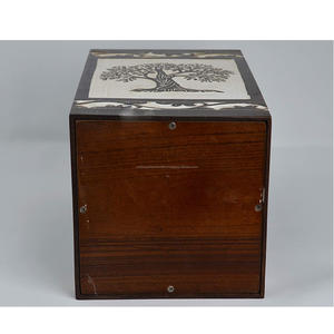 Tree <b>of</b> Life Wooden Urn <b>Box</b> <b>for</b> Adult <b>Ashes</b> Wholesale Cremation Urns <b>for</b> Male and Female Decorative Urns - Product Image 3
