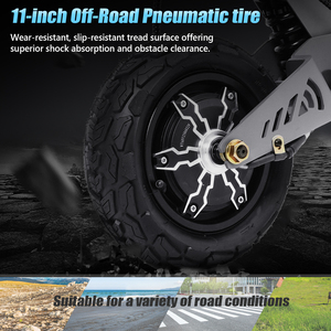 Hot Sale Vipcoo Vs9 60v Powerful <b>Foldable</b> Scooter for Adults - 11 Inch Pneumatic Tire Uk Eu Stock Warehouse Ie-es60 - Product Image 3