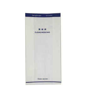 Bolsa de limpieza desechable a bordo, bolsa de aviación de papel para limpieza de vómitos, producto de caso de uso específico - Product Image 1