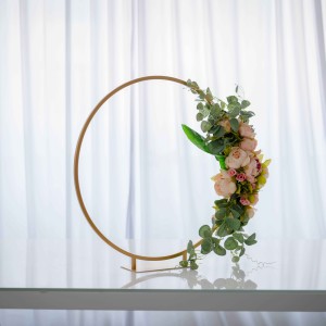 Centros de Mesa con Flores Doradas de Alta Calidad para Decoración de Mesas de Boda y Eventos - Product Image 6