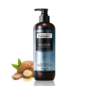 Afro OEM logotipo personalizado <span class=keywords><strong>Champoo</strong></span> venta al por mayor Etiqueta Privada producto libre de sulfato orgánico cuidado del cabello aceite de argán champú adultos Mujer - Product Image 1