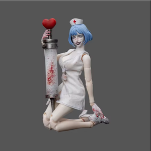 Figurine d'action LEVEL9 Club Chaos Frontline Series Diablo Doctor & Crazy Nurse PVC 1/12 Tide Playing - Product Image 6