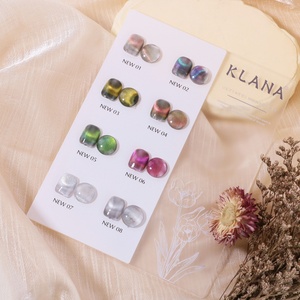 เจลทาเล็บลายตาแมว KLANA ประกายวิบวับแบบดอกไม้ไฟ แม่เหล็กเพชร ชุดเจลทาเล็บลายตาแมว รับผลิตแบบ OEM แบรนด์ส่วนตัว - Product Image 3
