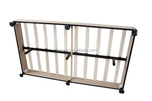Meubles de lit modernes abattant cadre <span class=keywords><strong>sommier</strong></span> à lattes base de lit double en gros en Chine - Product Image 5