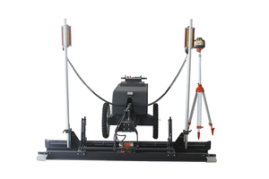 Floor <strong>leveling</strong> concrete laser screed <strong>machine</strong> HIGH TECH GRINDING puncture proof tyre concrete road <strong>surface</strong> lift pulp - Product Image 6