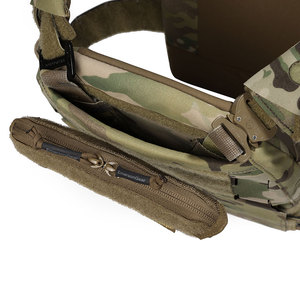 Mersongear gancio e anello doppio combattimento con <span class=keywords><strong>cerniera</strong></span> inserto accessori tattici coperchio con <span class=keywords><strong>cerniera</strong></span> per AVS CPC JPC gilet LAVC - Product Image 2