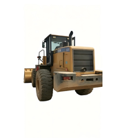 Chargeuse sur pneus d'occasion à faible consommation de carburant, capacité de charge nominale de 5300 kg, haute performance, bon état, pour travaux de terrassement lourds, stock disponible