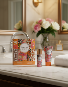 Set Regalo Grenobil Ethereal Symphony: Fragranza Spray 85ml e Lozione 75ml, Profumo Floreale per Donne - Product Image 2