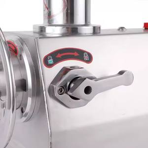 Коммерческая измельчитель свинины, небольшая электрическая мясорубка, устройство для измельчения мяса с обратным переключателем для приготовления говяжьего фарша - Product Image 2