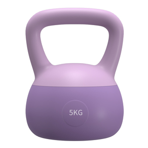 Kettlebell in PVC Morbido Colorato Riempito di Sabbia 4kg 5kg 6kg Attrezzatura per Allenamento di Forza e Bodybuilding Femminile - Product Image 5