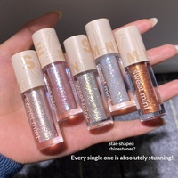 Fard à paupières liquide pigmenté à paillettes 5 couleurs en stock Fard à paupières duo-chrome scintillant Aegyo Sal Highlighter Coréen Vente en gros