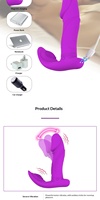 Best-seller Amazon : Masturbateur féminin télécommandé à trois moteurs, modèle portable, jouet sexuel directement de l'usine