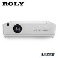 Projecteur éducatif ROLY 6000 Lumens 3LCD WUXGA 1920*1200, projecteur vidéo professionnel pour réunions de bureau, éducation RL-A6U