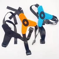 Support de caméra d'action anti-dérapant Support de téléphone portable Support de mentonnière de casque de moto pour DJI GoPro Hero