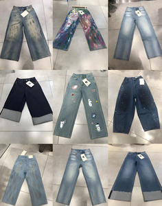 2025 nuovissimi Jeans attillati Casual da <span class=keywords><strong>donna</strong></span> alla moda abbigliamento alla rinfusa all'ingrosso spedizione casuale usati <span class=keywords><strong>vestiti</strong></span> <span class=keywords><strong>invernali</strong></span> - Product Image 2
