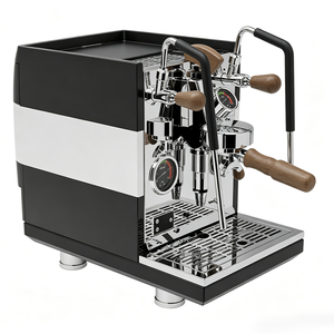 Cafetera Eléctrica de Doble Caldera para <span class=keywords><strong>Espresso</strong></span>, Acero Inoxidable, Compatible con Francés/Español, 12 Bares de Presión, 1.5L, Uso Doméstico y Hotelero - Product Image 4