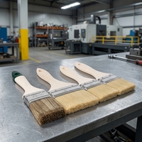 Pinceau à peinture angulaire UJANG de qualité industrielle et DIY pour une découpe de précision et une peinture des bords, personnalisable OEM