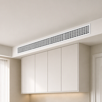 Grille de sortie d'air conditionné central en aluminium, grille de ventilation réglable en maille pour salon et bureau, système de ventilation durable