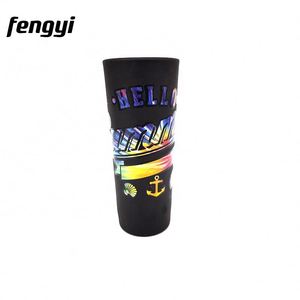 Verres à shot givrés personnalisés noirs, verres à highball givrés, verres à shot hauts - Product Image 4