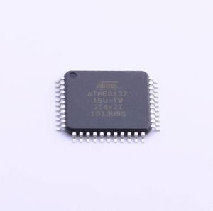 MCU 8-bit ATmega AVR RISC 32KB Flash 5V 44-<b>Pin</b> TQFP - Trays ATMEGA32-16AU - Product Image 1