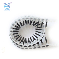# Vis à cloison sèche 6 x 2-1/4 pouces, tête Phillips, filetage fin, phosphate noir, boîte en vrac de 3000 pièces, pour cloison sèche et montants métalliques légers