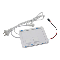 OEM/ODM Interrupteur Tactile Inductif LED 24W à Double Touche avec Capteur Capacitif, Fonctions Intelligentes CCT/Gradateur/Désembuiseur, Indice de Protection IP44 pour