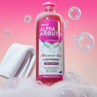 Gel Douche Parfumé Éclaircissant en Gros à l'Arbutine 1000ml Anti-Âge pour Femmes Africaines