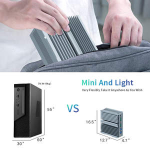 Mini PC Industrial con I3 I5 I7 Sin Ventilador para Oficina y Uso, 12V COM VAG Box, Mini PC Industrial - Product Image 2