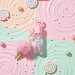 ลิปกลอสใหม่ขายส่งพร้อมพวงกุญแจไอศกรีม ชุดลิปกลอสสูตรอ่อนโยน ไม่ระคายเคือง ช่วยเพิ่มความชุ่มชื้น สีสันสดใส - Product Image 4