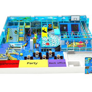 Parque de Atracciones, Juegos Infantiles, Trampolín, Piscina de Pelotas para Bebés, Área de Juegos Infantil, Equipo de Juegos Blandos para Interiores - Product Image 6