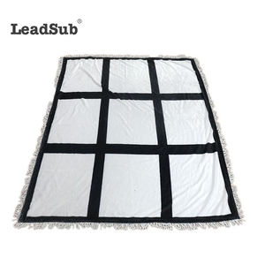 Manta de Franela de 9 Paneles para Bebé, en Blanco, para Picnic, Uso Hospitalario, Manualidades DIY, Regalos de Navidad, Venta al Por Mayor - Product Image 2