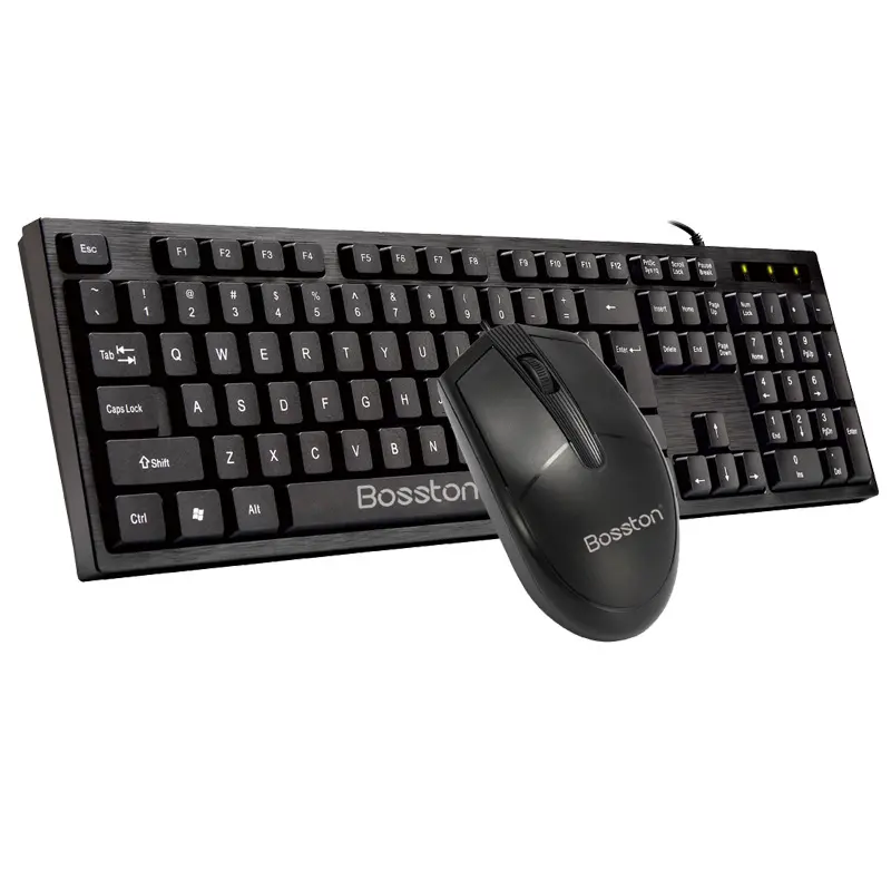 Factory Wholesale Wired Mouse And Keyboard Set For Home Office Universal Wired Keyboard And Mouse Combo