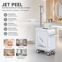 Appareil de soin de la peau Jet Peel Oxygen Jet, pulvérisateur aquatique haute pression, nettoyage en profondeur, rajeunissement de la peau pour salon de beauté, spa